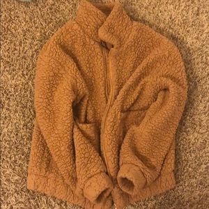 emma chamberlain fluffy coat